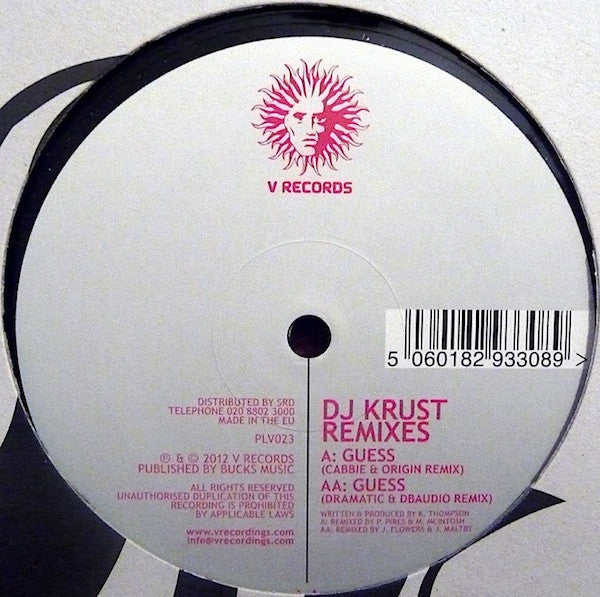 Krust : Guess (Remixes) (12")