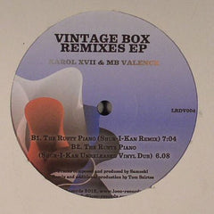 Karol XVII & MB Valence : Vintage Box Remixes (12", EP)