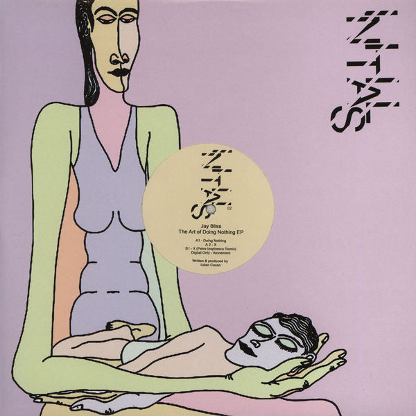 Jay Bliss : The Art Of Doing Nothing EP (12", EP)
