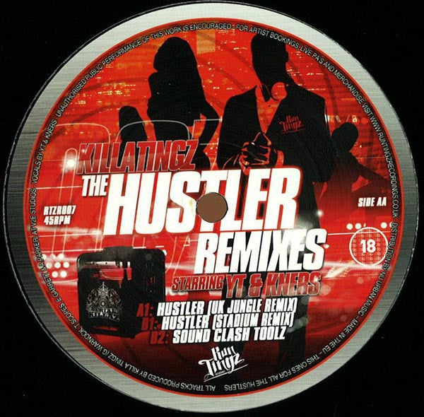 Killa Tingz feat YT feat K*Ners : The Hustler (UK Jungle Remix) / The Hustler (Stadium Remix) / Sound Clash Toolz (12", Pro)