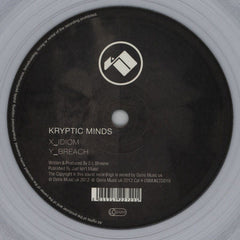 Kryptic Minds : Idiom / Breach (12", Ltd, Cle)