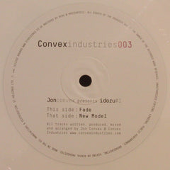 Jon Convex : Idoru #1 (2x10", EP, Whi)