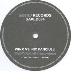 Josh Wink vs. Nic Fanciulli : Don't Laugh (2012 Remix) (12", S/Sided, Whi)