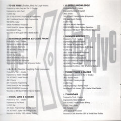 The K-Creative : Q.E.D. (Question Everything Done) (CD, Album)