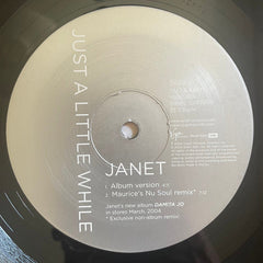 Janet Jackson : Just A Little While (12", Single)