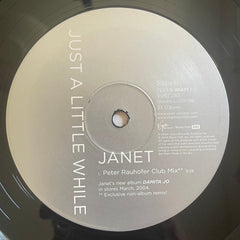 Janet Jackson : Just A Little While (12", Single)