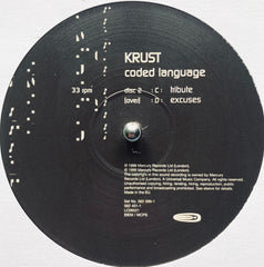 Krust : Coded Language (6x12", Album)