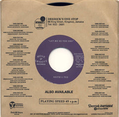 Keith & Tex : Run To The Rocks / Let Me Be The One (7", Single, RE)