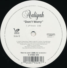Aaliyah : I Care 4 U / Don't Worry (12")