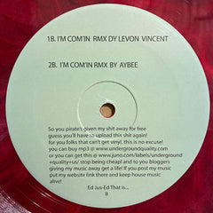 Jus-Ed : Next Level (12", RP, Red)