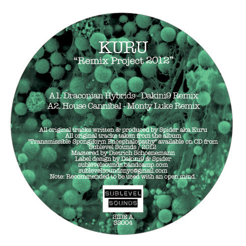 Kuru (6) : Kuru Remix Project 2012 (12", EP)