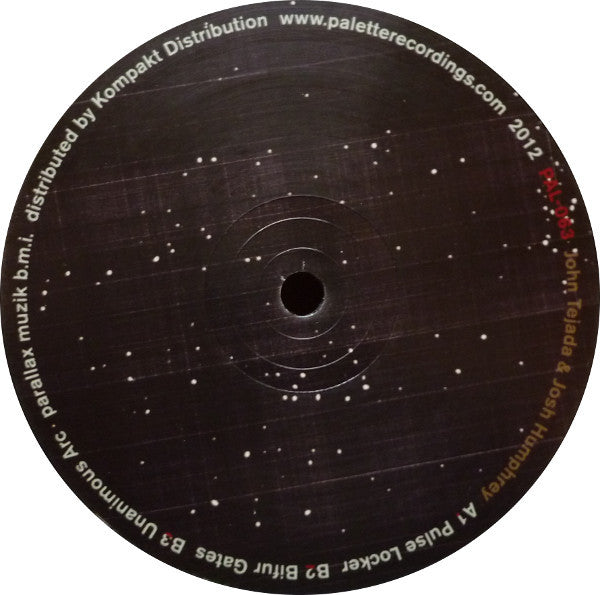 John Tejada & Josh Humphrey : Pulse Locker EP (12")