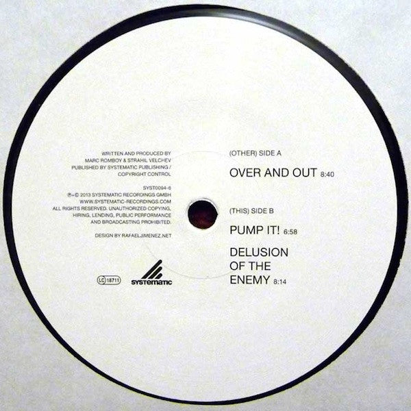 Kink Vs Marc Romboy : Sampledelics Vol. 2 (12")
