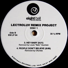 Lectroluv : Remix Project (2xLP, Comp)