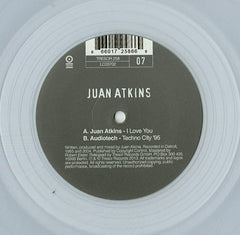 Juan Atkins / Audio Tech : I Love You / Techno City '95 (Archiv #07) (12", Cle)