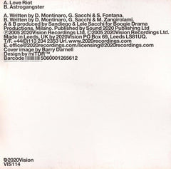 Lele Sacchi & Sandiego : Love Riot (12")