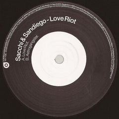 Lele Sacchi & Sandiego : Love Riot (12")