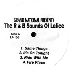 LeJice / Low Life (2) : The R & B Sounds Of LeJice / Sounds For The Streets (12")