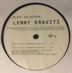 Lenny Kravitz : Black Velveteen (2x12", Promo)