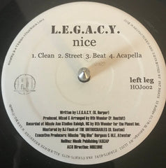 L.E.G.A.C.Y. : Nice (12")