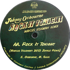 Johnny Osbourne : Rock It Tonight - Marcus Visionary Remix (12", Maxi)