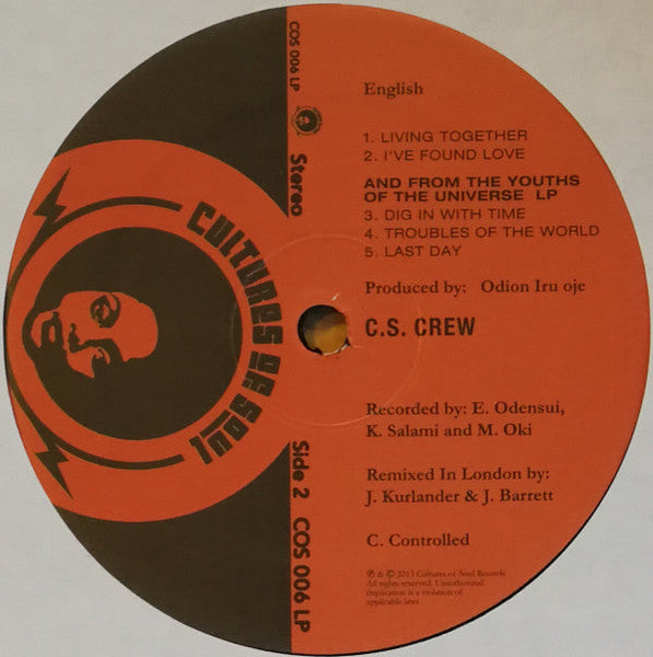 C.S. Crew : Funky Pack COS 006 LP – Mushimushi Records