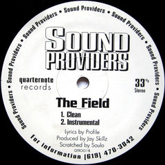 Sound Providers – Dope Transmission / The Field Quarternote Records – QTR001