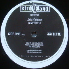John Coltrane : Newport '61 (LP, Album + CD, Mini + Dlx, Ltd, Unofficial)