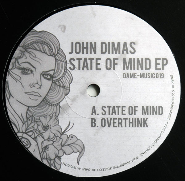 John Dimas : State Of Mind Ep (12")