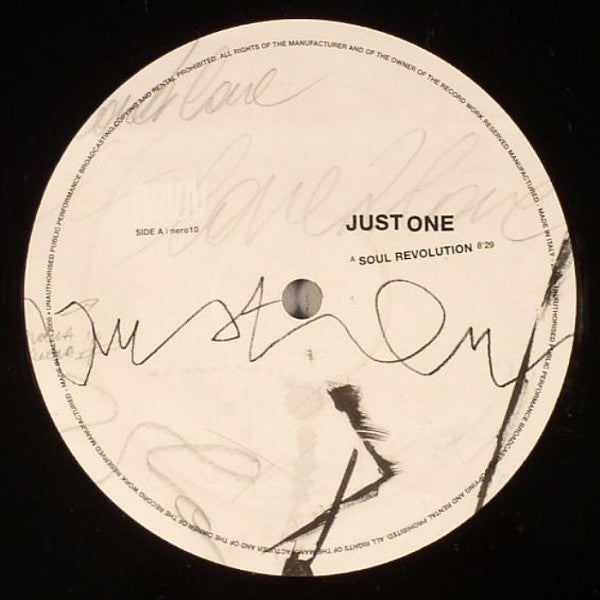 Just One : Soul Revolution (12")