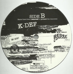 K-Def : The Meeting (12", EP, Ltd, Whi)