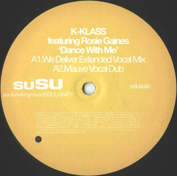 K-Klass : Dance With Me (12")