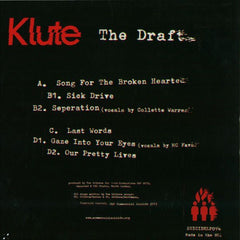 Klute : The Draft (2x12", Album, Red)