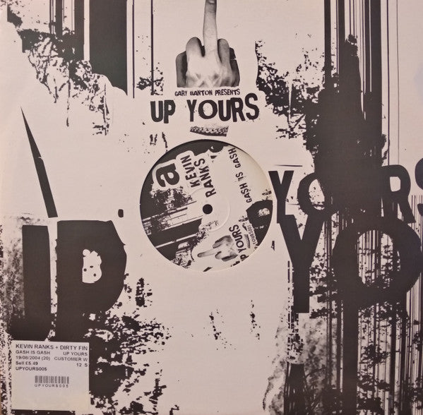 Kevin Ranks / Dirty Fingers (2) : Gash Is Gash / Dirtbox (Remix) (12")
