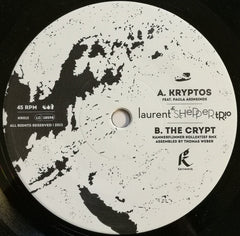 Laurent De Schepper Trio Feat. Paula Akinsinde : Kryptos (7", Single, Ltd)