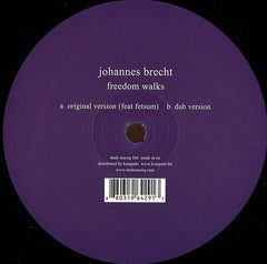 Johannes Brecht : Freedom Walks (12")