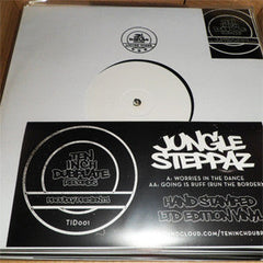 Jungle Steppaz : Worries In The Dance (10", Ltd, Num, Sta)