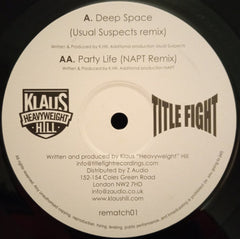 Klaus Heavyweight Hill* : Title Fight Remixed (12")