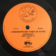 L'Orchestre Sidi Yassa De Kayes : L'Orchestre Sidi Yassa De Kayes (LP, Dlx, Ltd, RE, RM, 180)