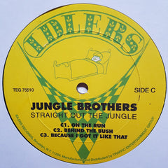 Jungle Brothers : Straight Out The Jungle (2xLP, Album, Ltd, RE)