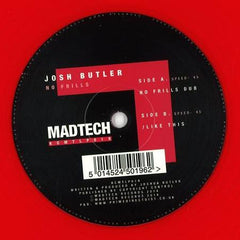 Josh Butler (3) : No Frills (12", Red)