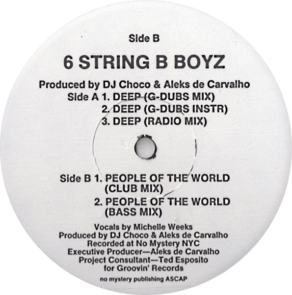 6 String B Boyz : Deep (12")