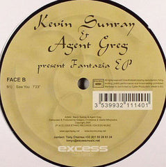 Kevin Sunray & Agent Greg : Fantazia EP (12", EP)