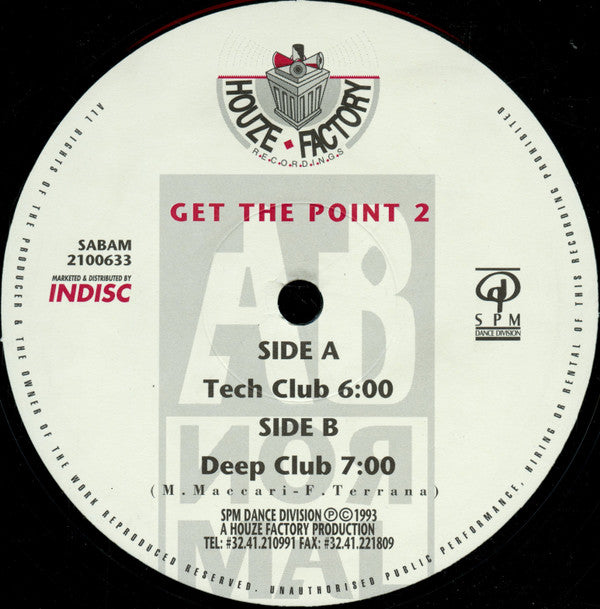 Abnormal (4) : Get The Point 2 (12")