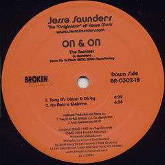 Jesse Saunders : On & On (The Remixes) (2x12")