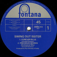 Swing Out Sister : Forever Blue (12", Single)
