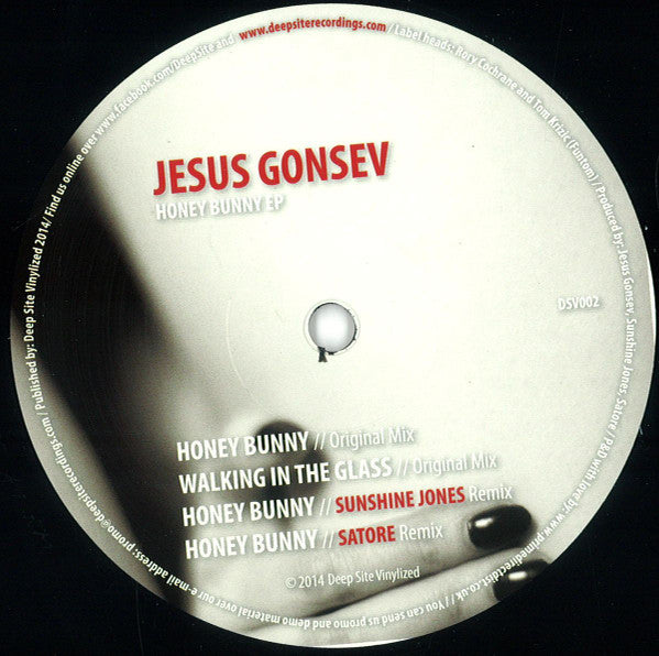 Jesus Gonsev : Honey Bunny EP (12", EP)