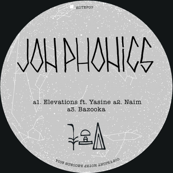 Jon Phonics : Elevations (12", S/Sided)