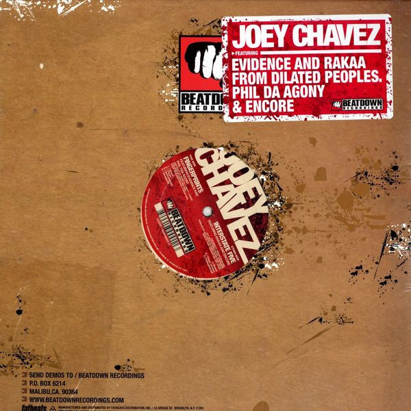 Joey Chavez : Fingerprints / Interstate Five (12")