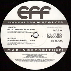 Eddie Fowlkes : Mad In Detroit! EP (12", EP)